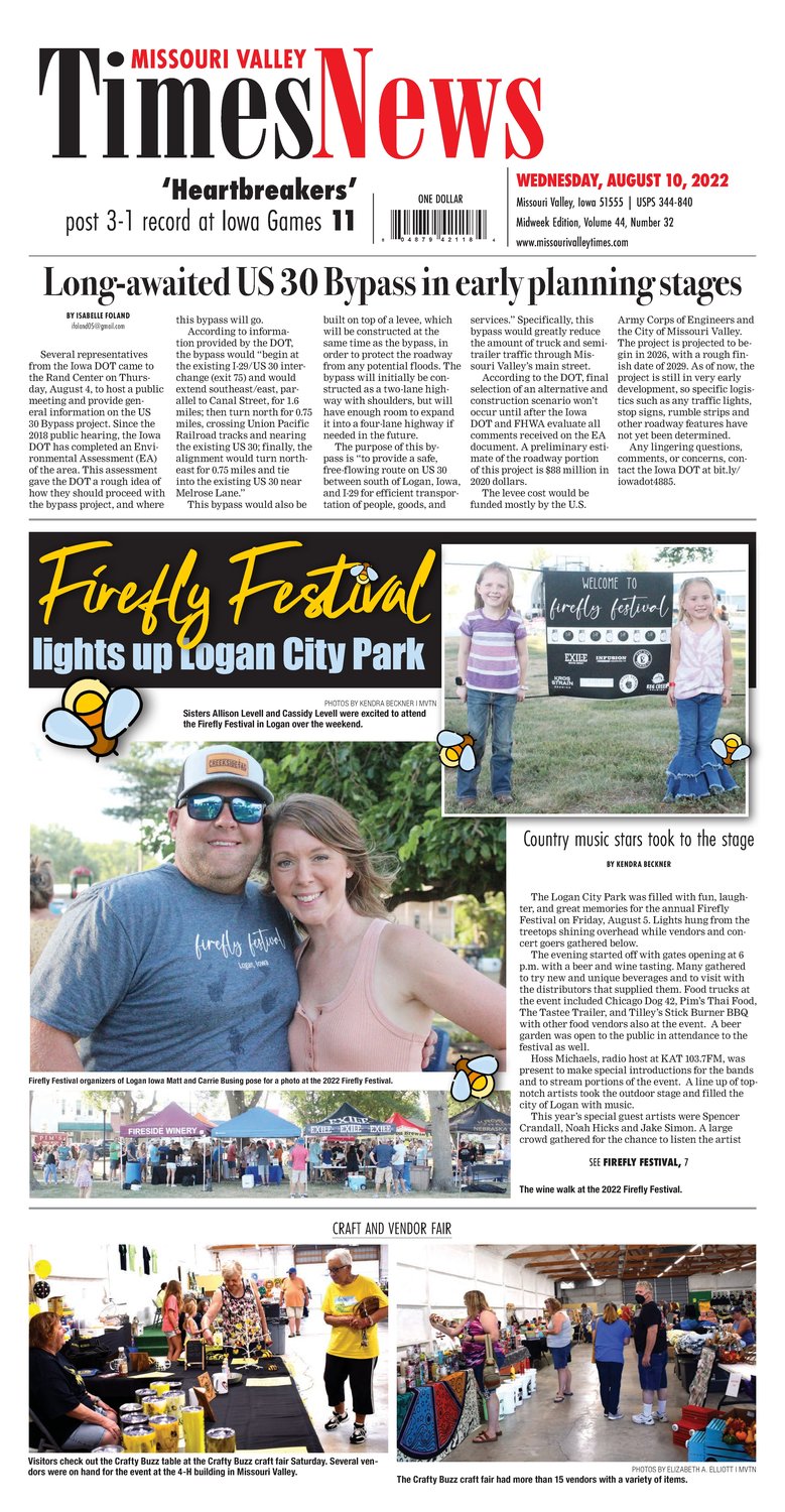 Wednesday, Aug. 10, 2022 | Missouri Valley Times News